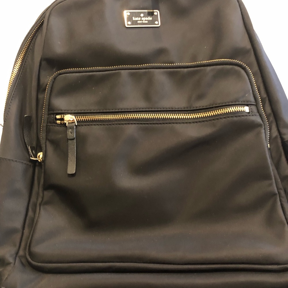 kate spade New York Black Nylon Backpack